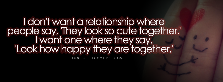 Dont Want A Relationship Facebook Cover Photo