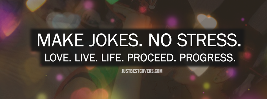 make no stress facebook cover