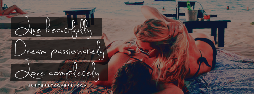 Live Beautifully Dream Facebook Cover