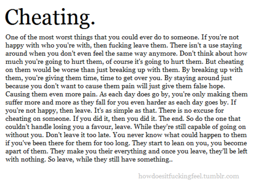 Cheating is one of the worst thing quote Cheating is one of the worst thing quote