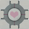 cube.gif Aperture Science Weighted Companion Cube image by the_ether
