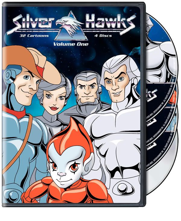 silverhawks halcones galÃ¡cticos portada dvd