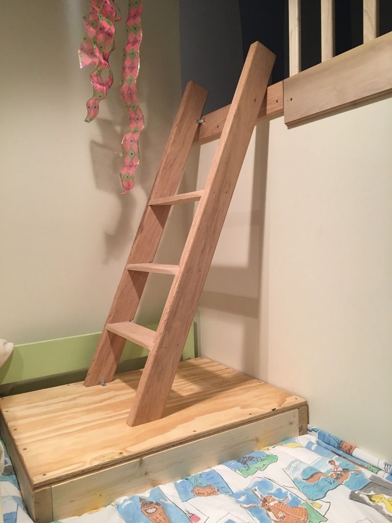 Quick Products Rv Bunk Ladder 60 In Black Qp La 460b The Home Depot