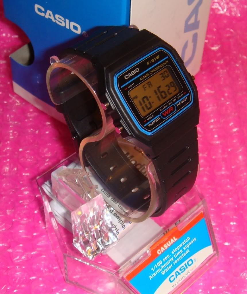 casio f91w fake test
