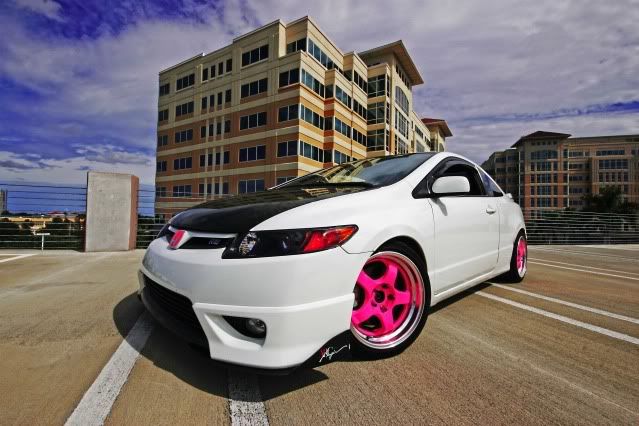 I saw the FG TW on pink wheels somewhere but i don't remember where