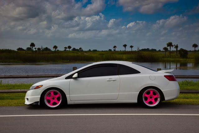 I saw the FG TW on pink wheels somewhere but i don't remember where