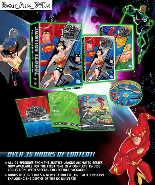 justice league the complete animated series blu ray