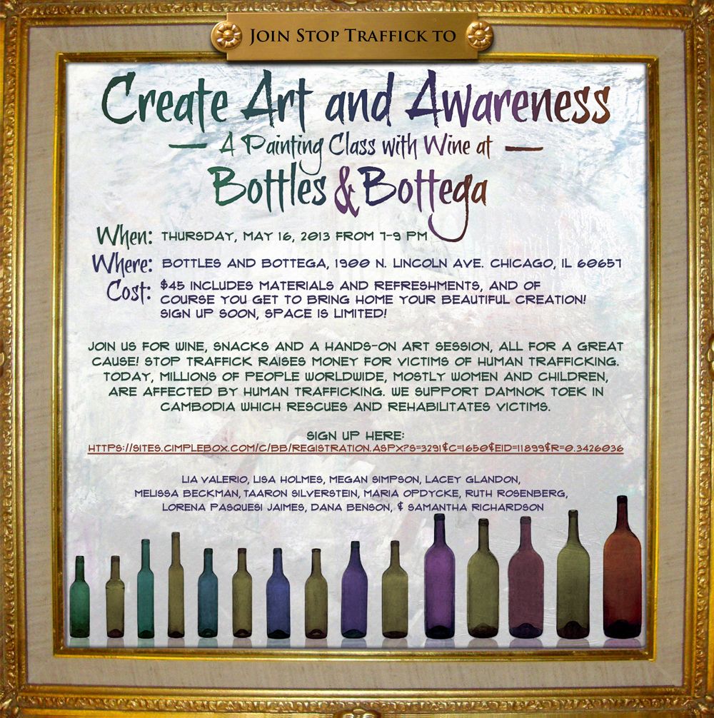 Create Art and Awareness with Stop Trafic photo BottlesandBottega_zps4e9ebe6b.jpg