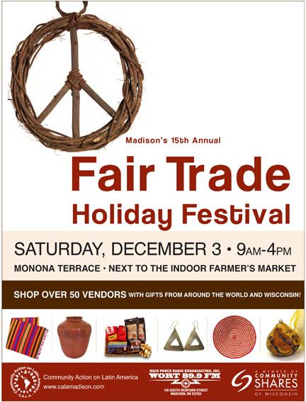 CALA Fair Trade Holiday Festival Madison Wisconsin