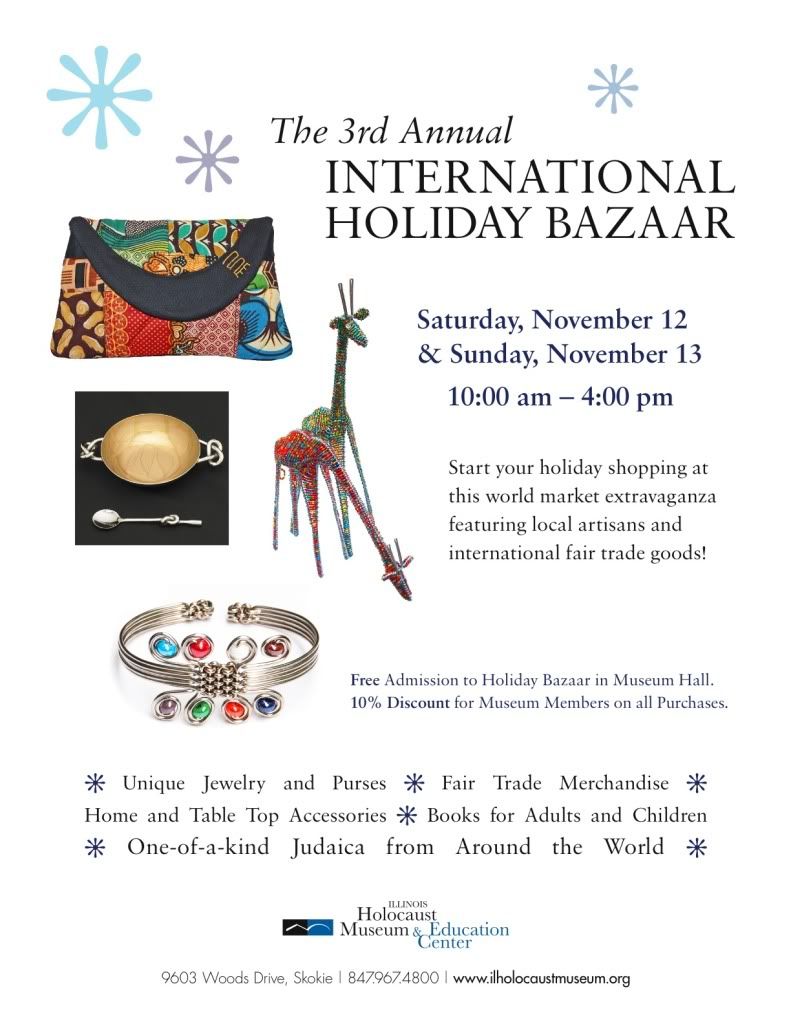 FAIR EARTH at Illinois Holocaust Museum Holiday Boutique