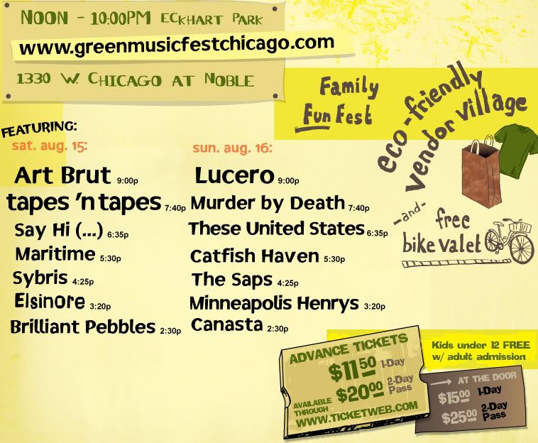 Fair Earth at Green Music Fest Chicago August 15-16