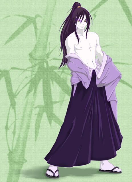 Smexy Orochimaru (at least hes better looking than you...)