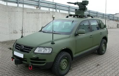 VW Touareg Militar