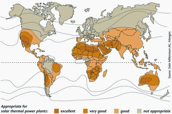 Global Desert Map