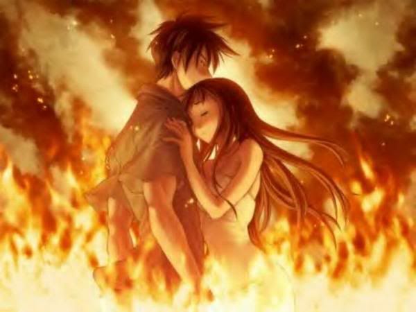 Sad Anime Couple Pictures, Images and Photos