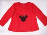 Mouse Ears with Bow Applique Shirt - 24 Months