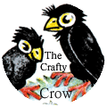 Crafty Crow Button