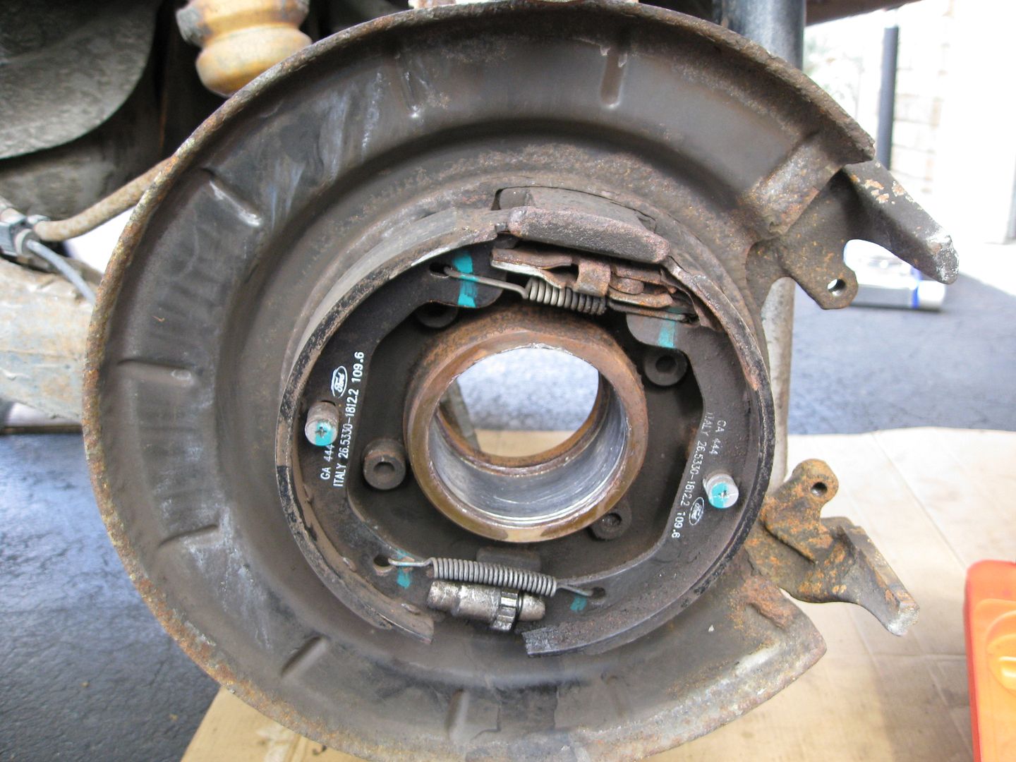 • View topic 2007 Escape Emergency brake setup