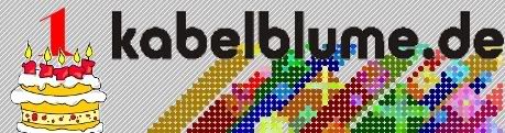 kabelblume feiert geburtstag