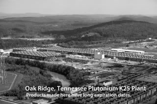 oak ridge tennessee photo: Oak Ridge Tennessee Plutonium Plant k25aerial.jpg