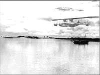 8. Hidroavião Sampaio Correia II, pilotado por Pinto Martins. Foto de 1923.