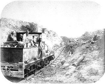 5. Locomotiva, 1858.