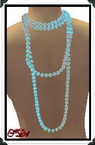 Back Necklace Opals