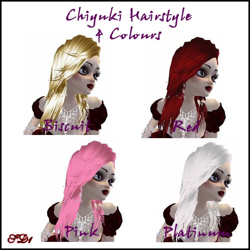 Chiyuki 4 Colours Comb Pics