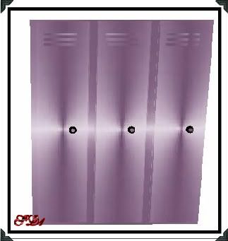 Gym Lockers Purple