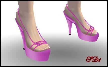 Platform Shoes Pink
