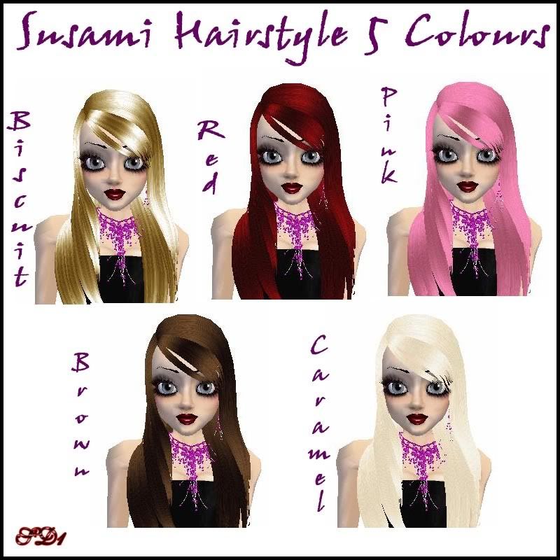 Susami 5 Colours Comb Pics