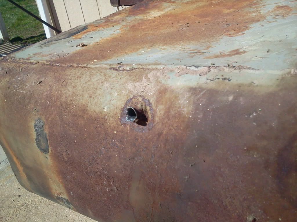 broken gas tank line fitting help The H.A.M.B.