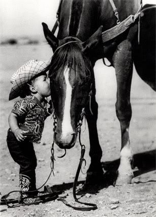 little boy with horse Pictures, Images and Photos