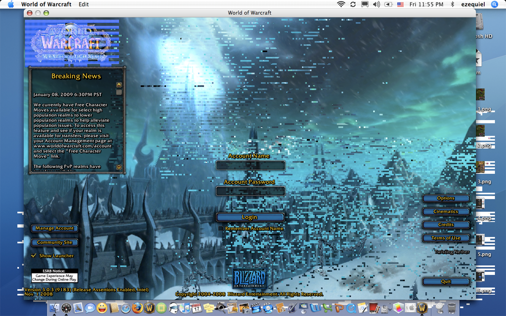 Screen has blurry lines. I have screenshots MacRumors Forums