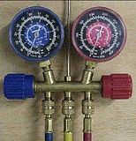 manifold gauges used to work on refrigeration systems