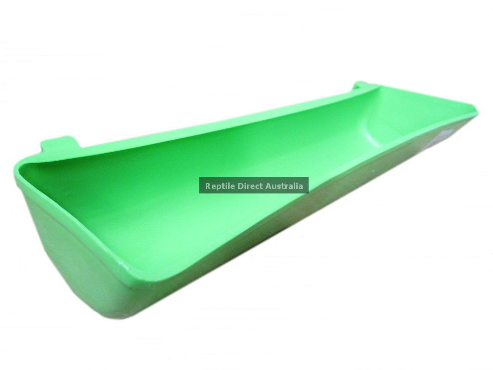 ... Feed or Water Tray 36cm Clip on Bird Chicken Coop Chook Poultry Trough