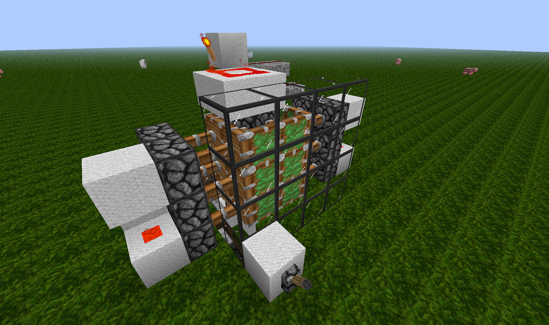 2x3 Flush Piston Door Redstone Discussion And Mechanisms