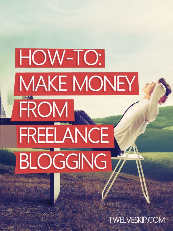 5 Steps To Making Money From Freelance Blogging By The End Of The Month @ http://www.twelveskip.com/guide/blogging/1277/make-money-freelance-blogging