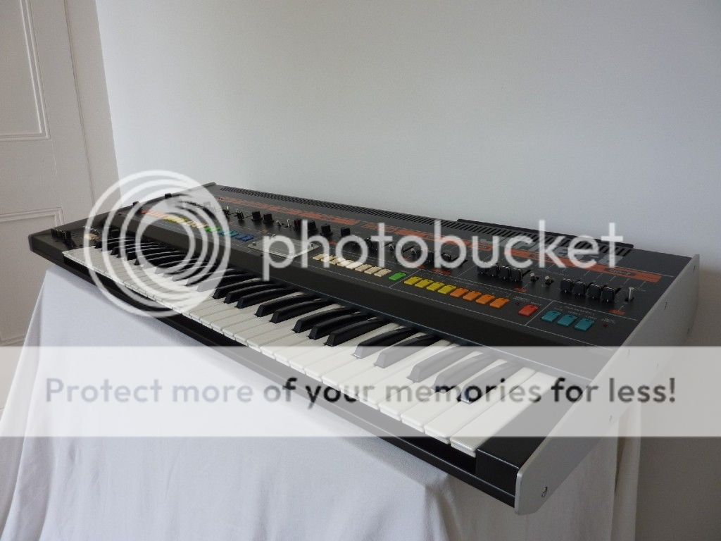 is our wonderful Roland Jupiter 8 Polyphonic Analogue synthesiser