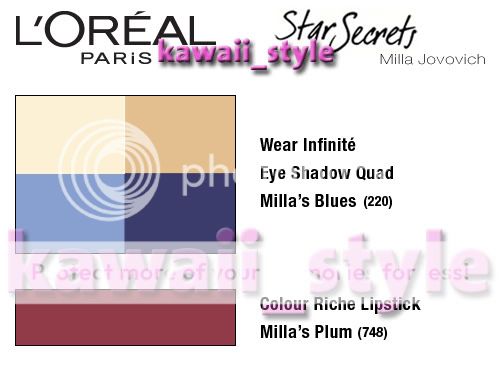   oreal star secrets wear infinite eye shadow quad compact and one 1 l