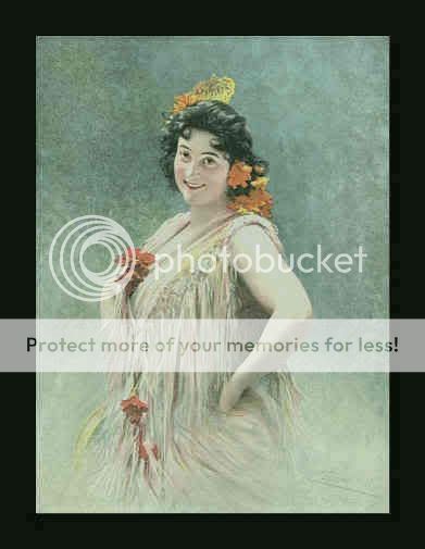 Emma Calve as Carmen 1895 Victorian Opera