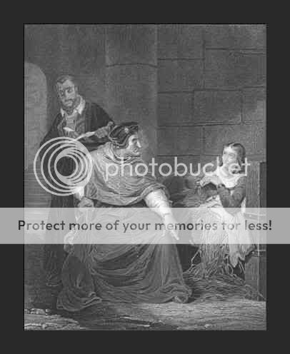 Joan of Arc in Prison 1882 Engraving Paul Delaroche