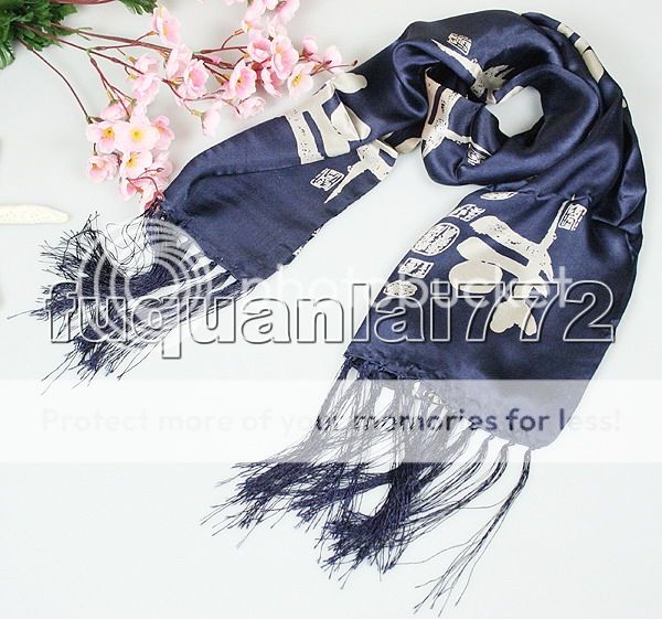 Fashion design mens Silk Shawl Scarf #1805  