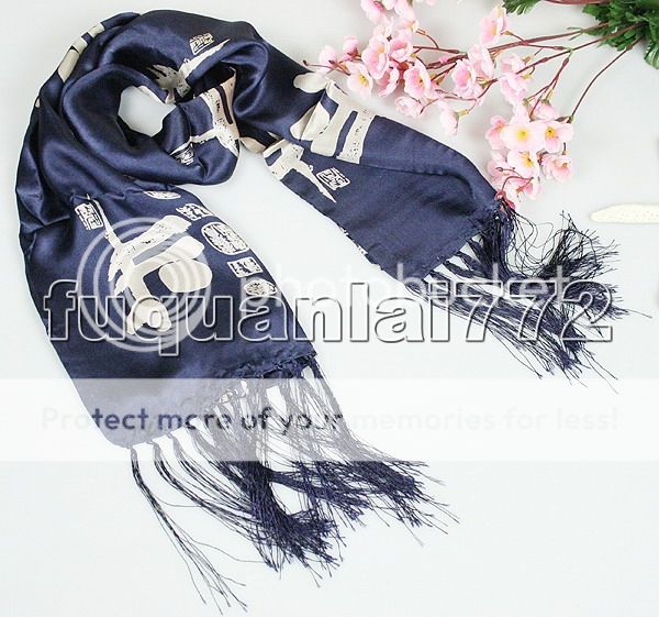 Fashion design mens Silk Shawl Scarf #1805  