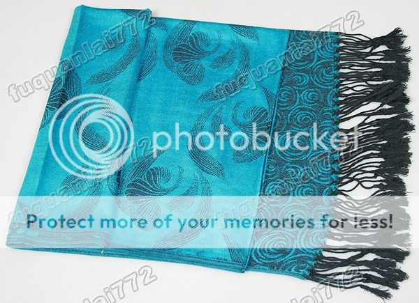 Unique design womens cotton silk scarves / shawls  