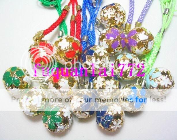 You are bidding on Wholesale 50 pcs Chinese cute cloisonne flowered 
