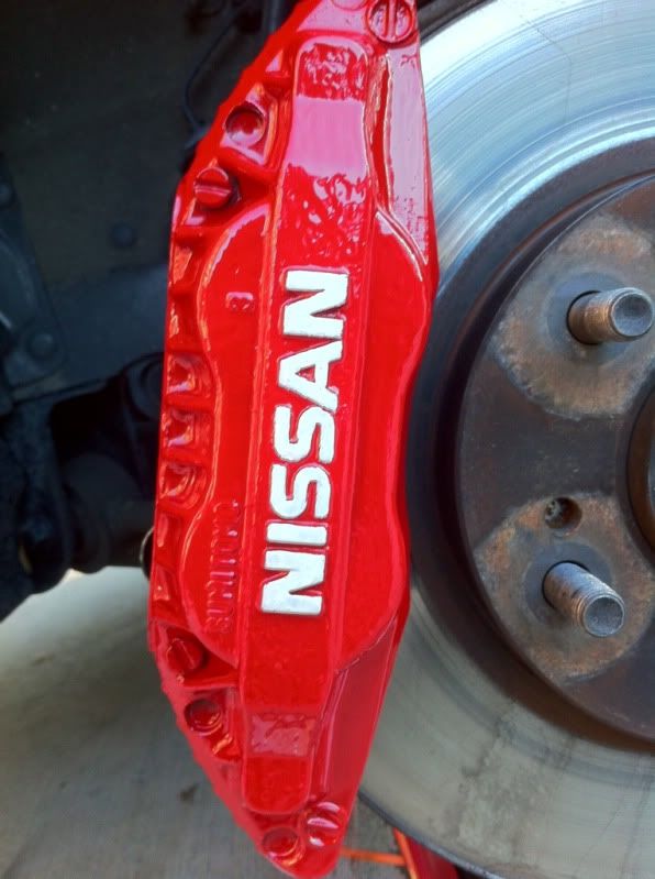 Nissan Fairlady Z >> Painted my calipers today! :) - Nissan Forum | Nissan Forums Nissan Fairlady Z >> Painted my calipers today! :) - Nissan Forum | Nissan Forums